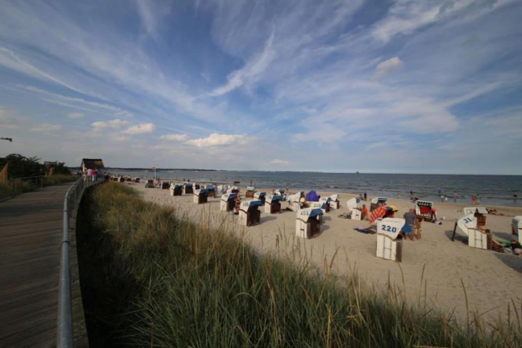 Ferienwohnung Strandvilla Augustusbad 14 Scharbeutz Exterior foto
